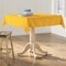 Polyester Poplin Square Tablecloth 52 x 52 Inch Wrinkle and Stain Resistant Linen